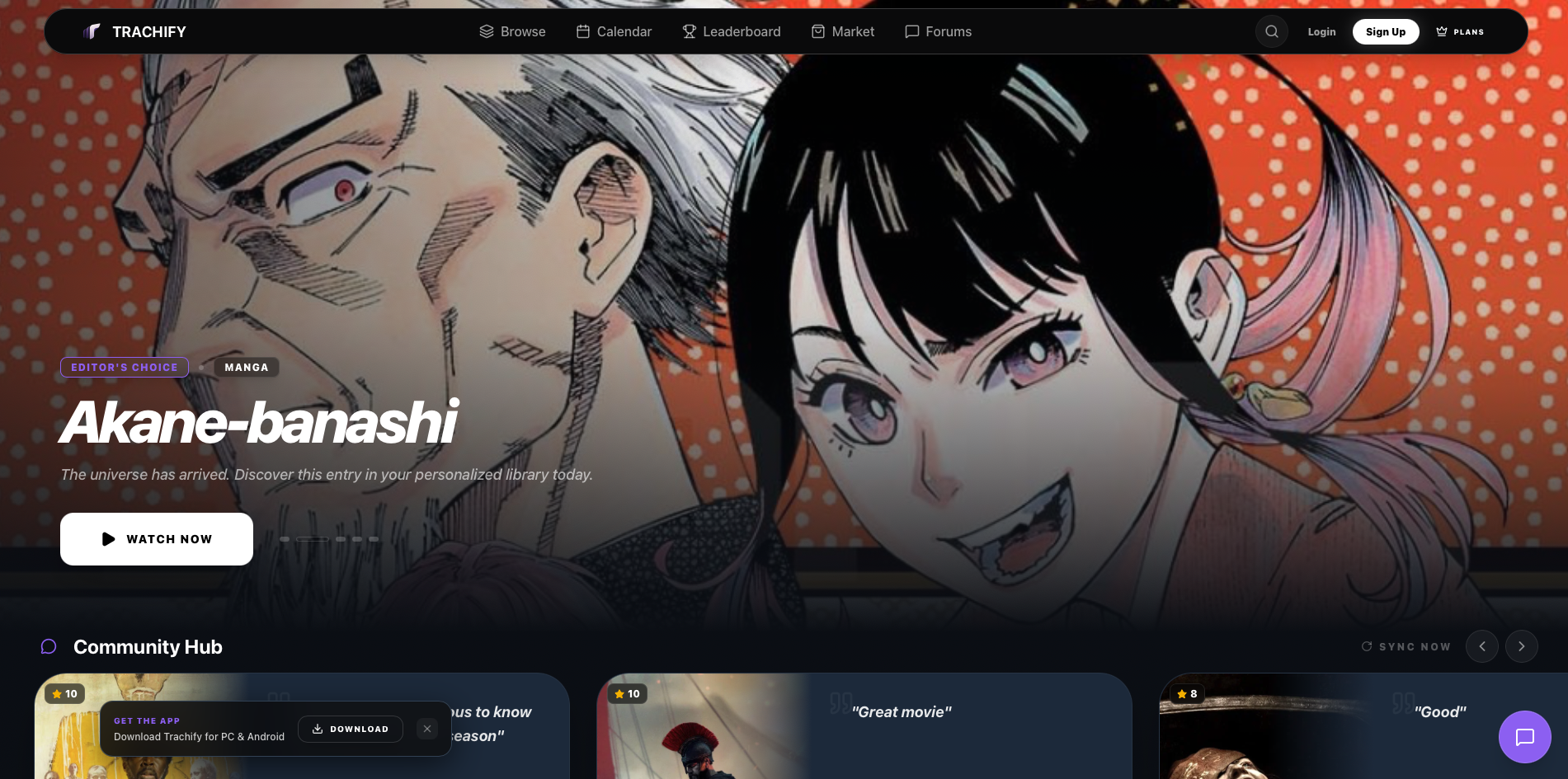 Trachify — Watch Tracker screenshot